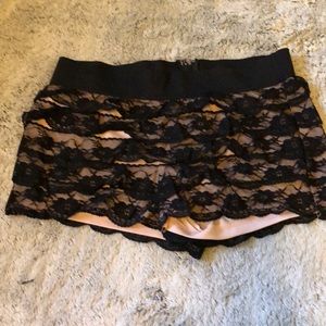 Lace shorts